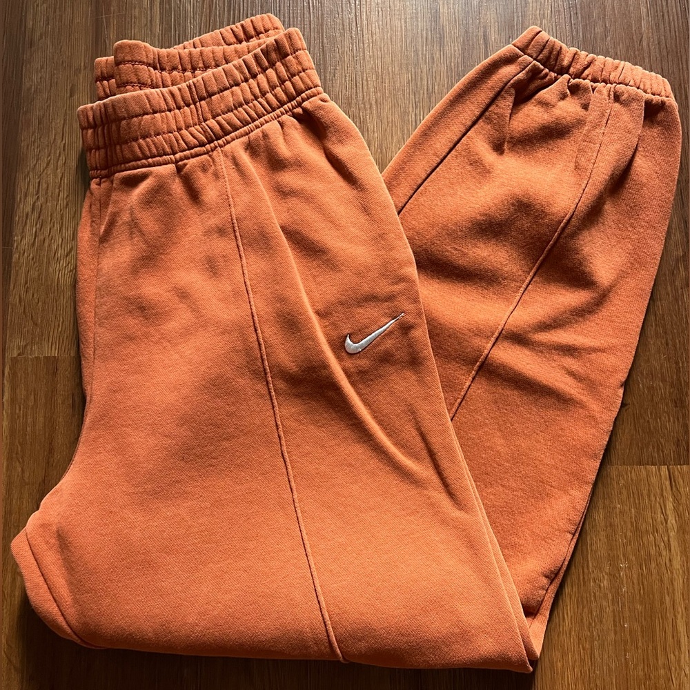 Nike Vibrant Orange Joggers